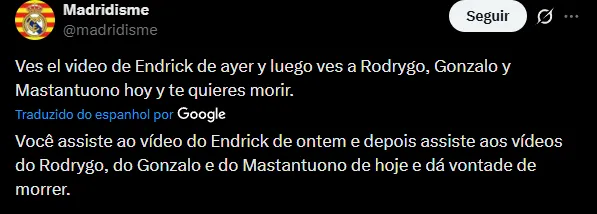 Franco Mastantuono em ação