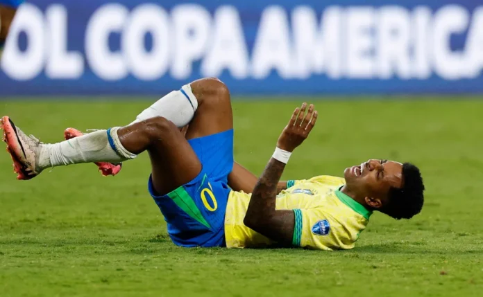 Rodrygo sofre grave lesão no Real Madrid e está fora da Copa do Mundo, revela jornal