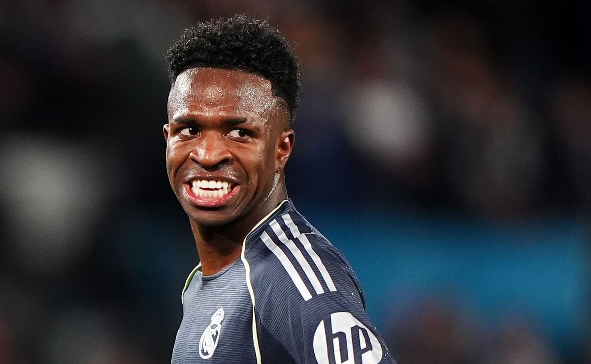 Vinícius Júnior em ação pelo Real Madrid